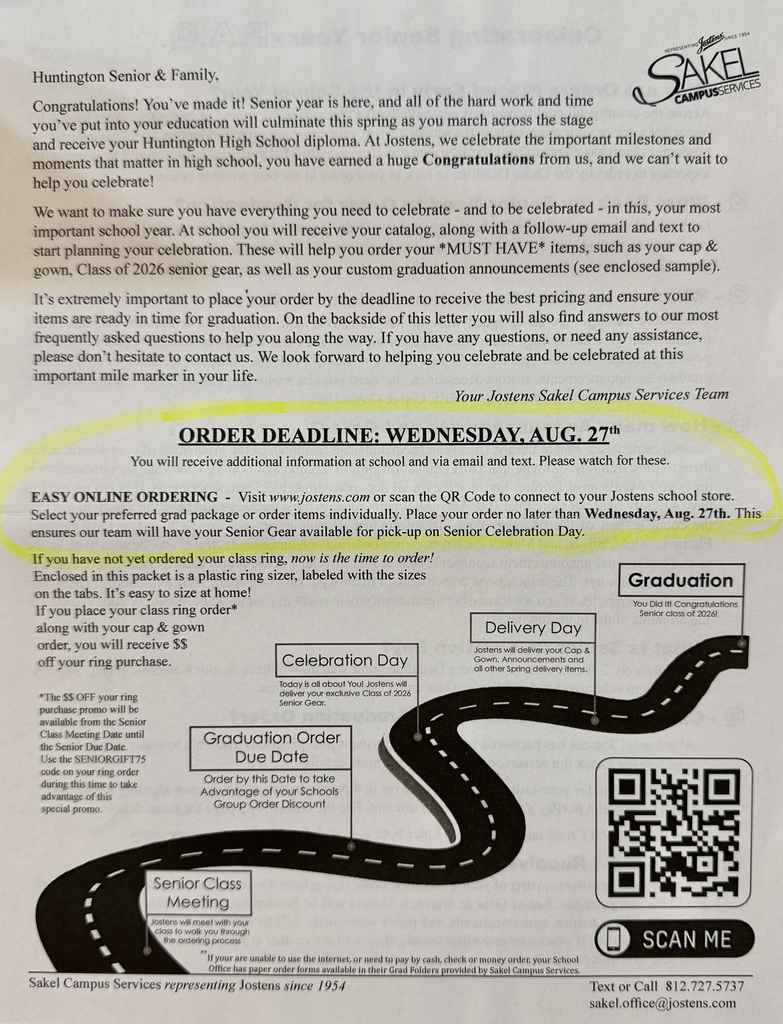 Josten's Order Form