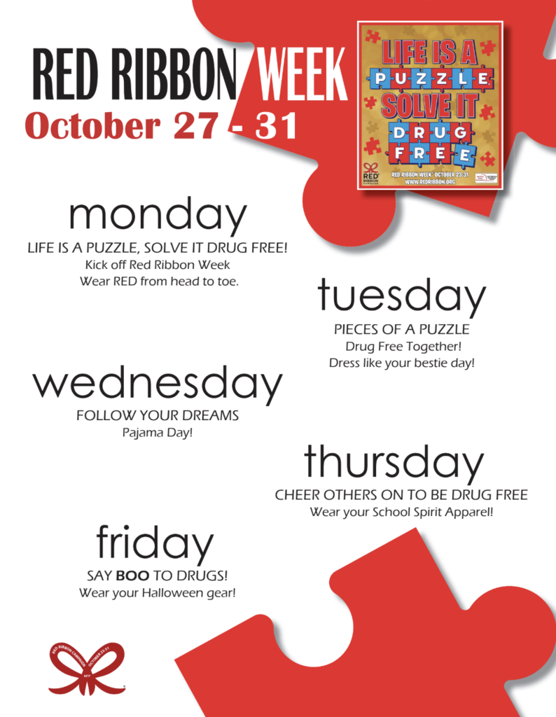 Red Ribbon Week October 27-31