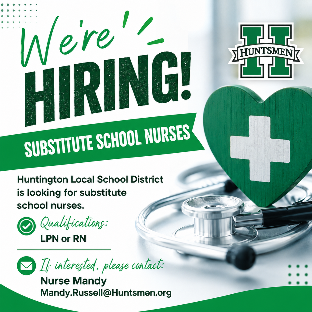 Were hiring substitute Nurses