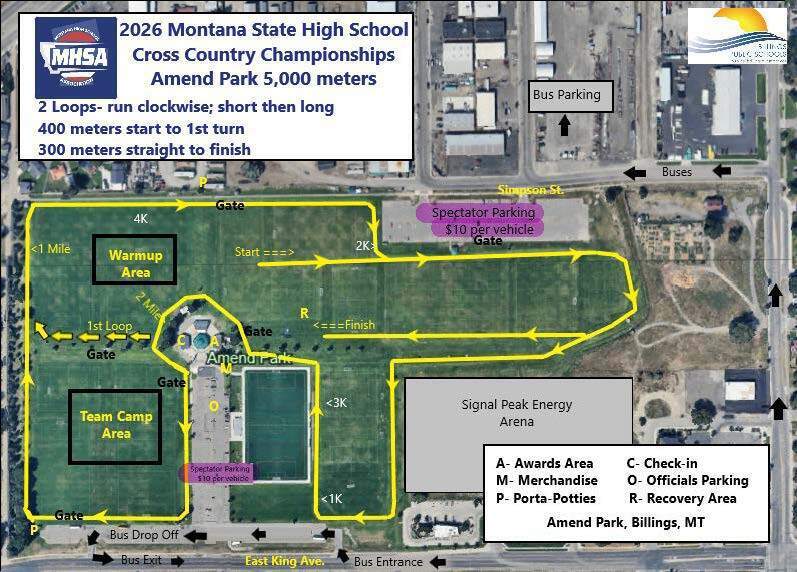 Map Route Cross Country 2026