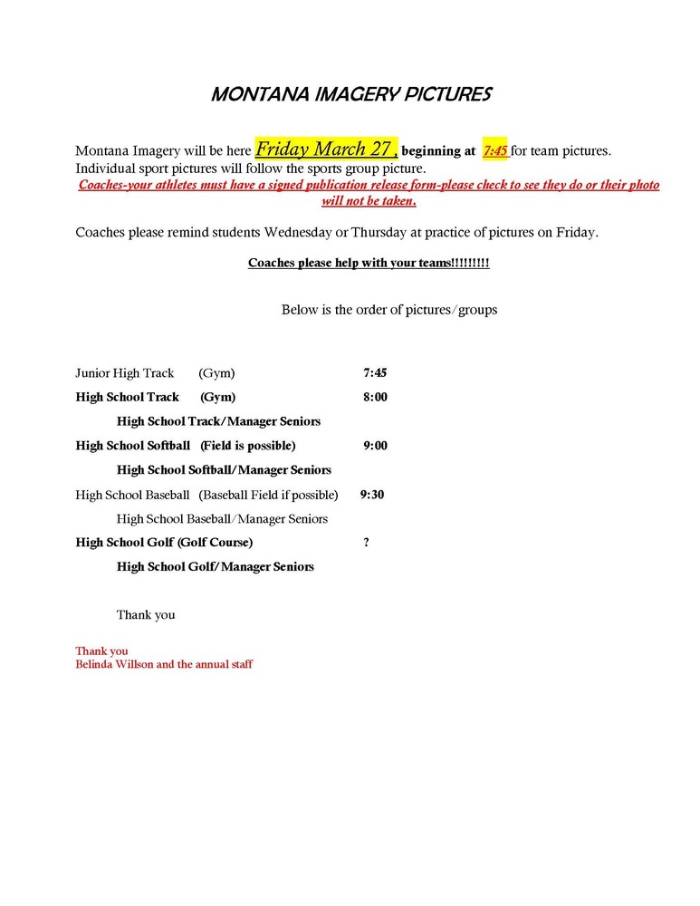 Spring Sports Pictures