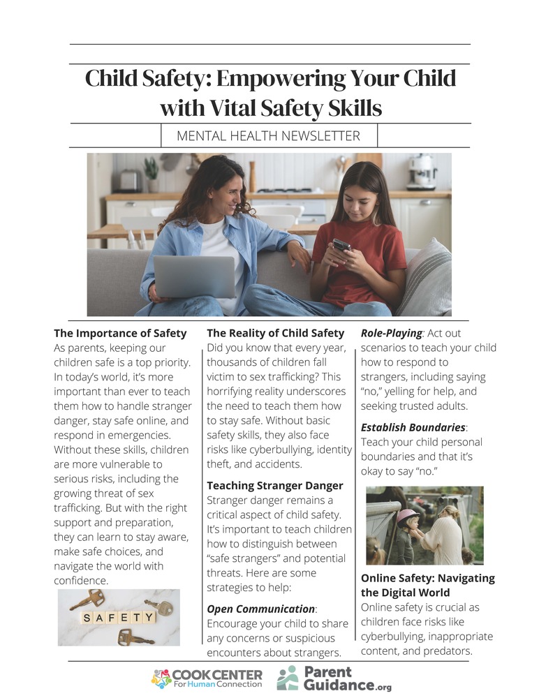 Front page newsletter