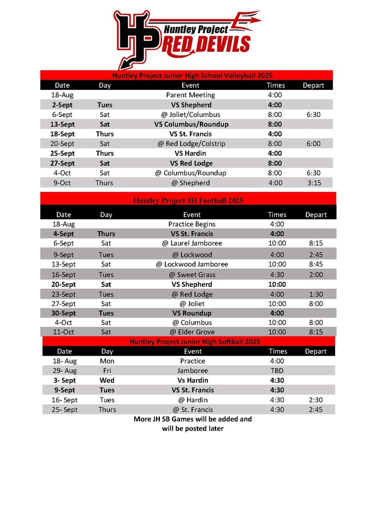 JH Sports 2025 Fall