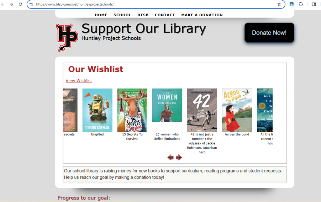 Page Library Support our