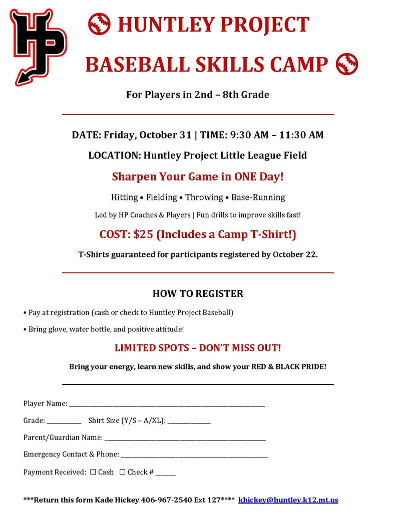 Baseball Camp 2025