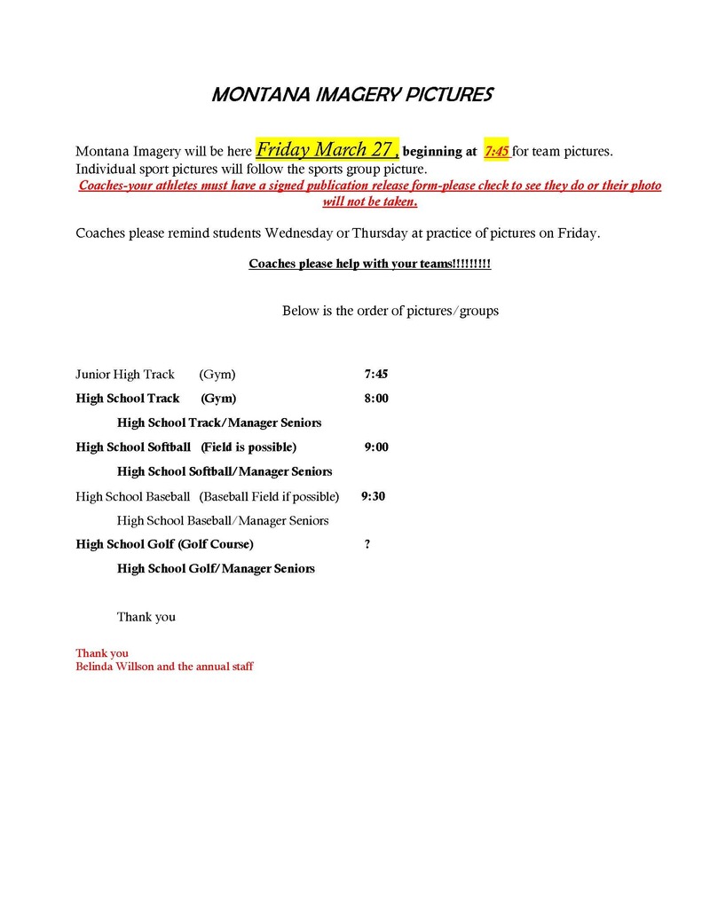 Spring Sports Pictures