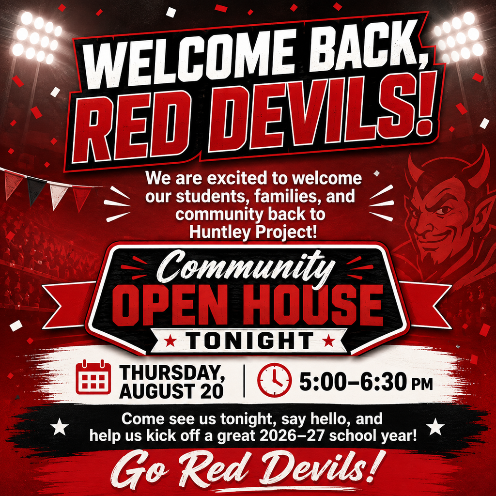 flyer for open house