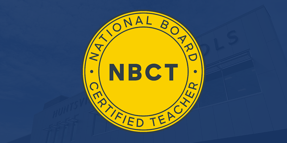 NBCT logo on blue background