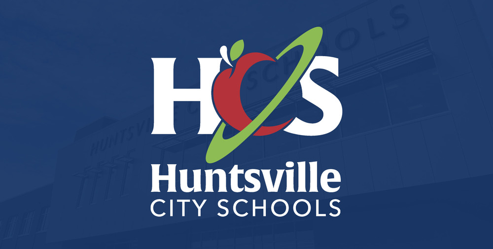 HCS Logo on blue background