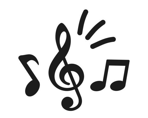 image of music notes
