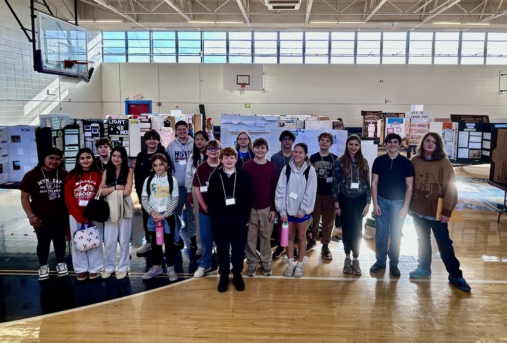 Mountain Gap Science Fair Participants  Group Picture