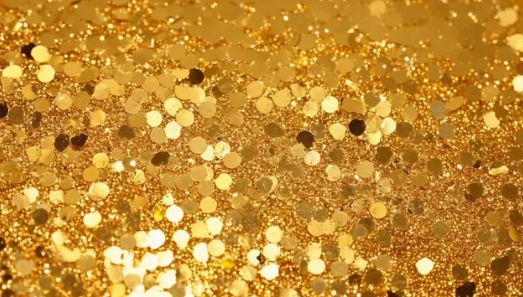 gold glitter