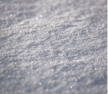 Up close picture of snow