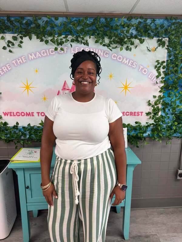 Ms. Arnold was selected as our August Teacher of the Month!