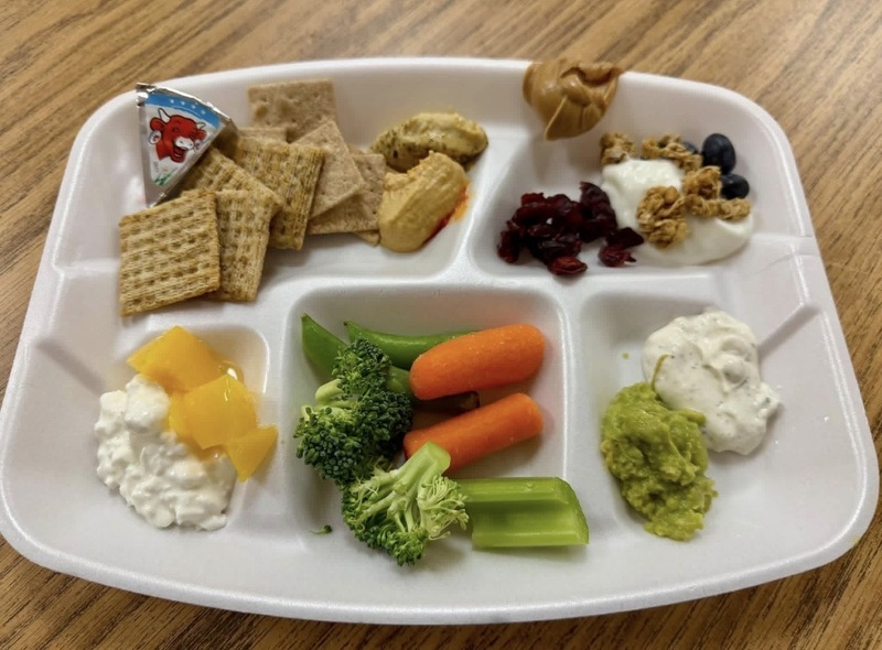 a plate of food