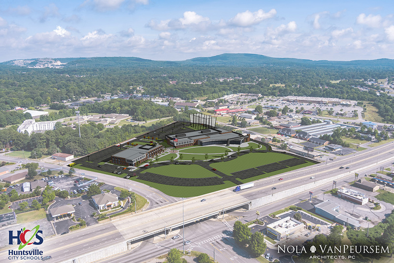 HCS & City Announce Plans for New Central Office & Career Tech Academy ...