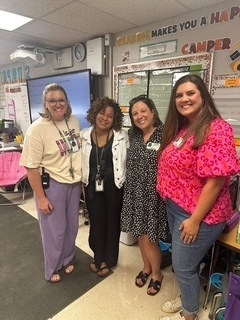 Ms. Johnson accepting her award