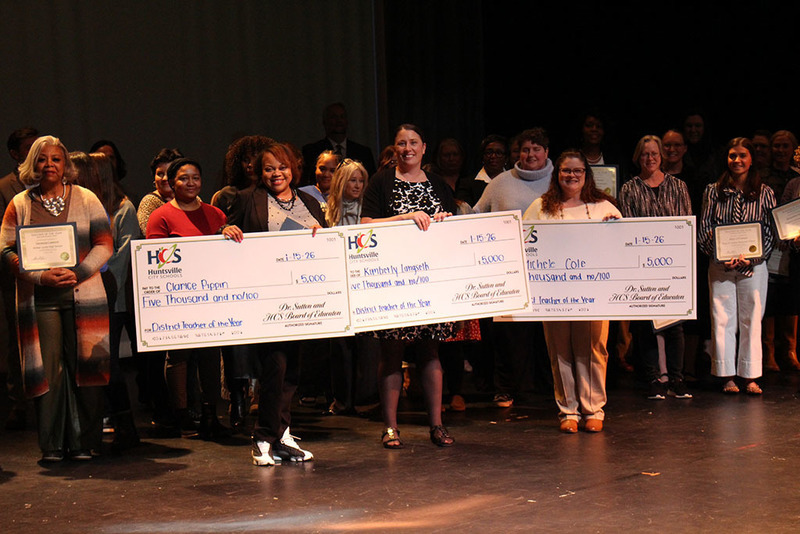 District Teachers of the year presented with $5,000 checks at Galaxy Awards Night 2026