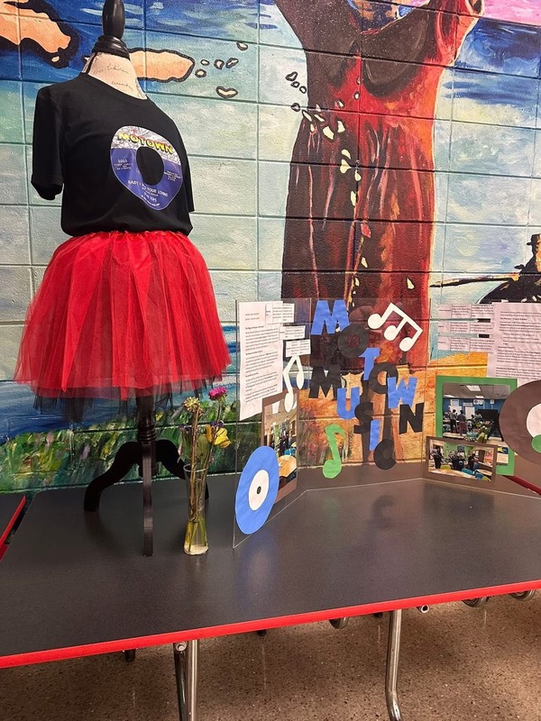 Motown Magic Activity Club also had a display that was represented.