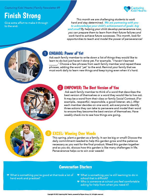 CKH Letter for April