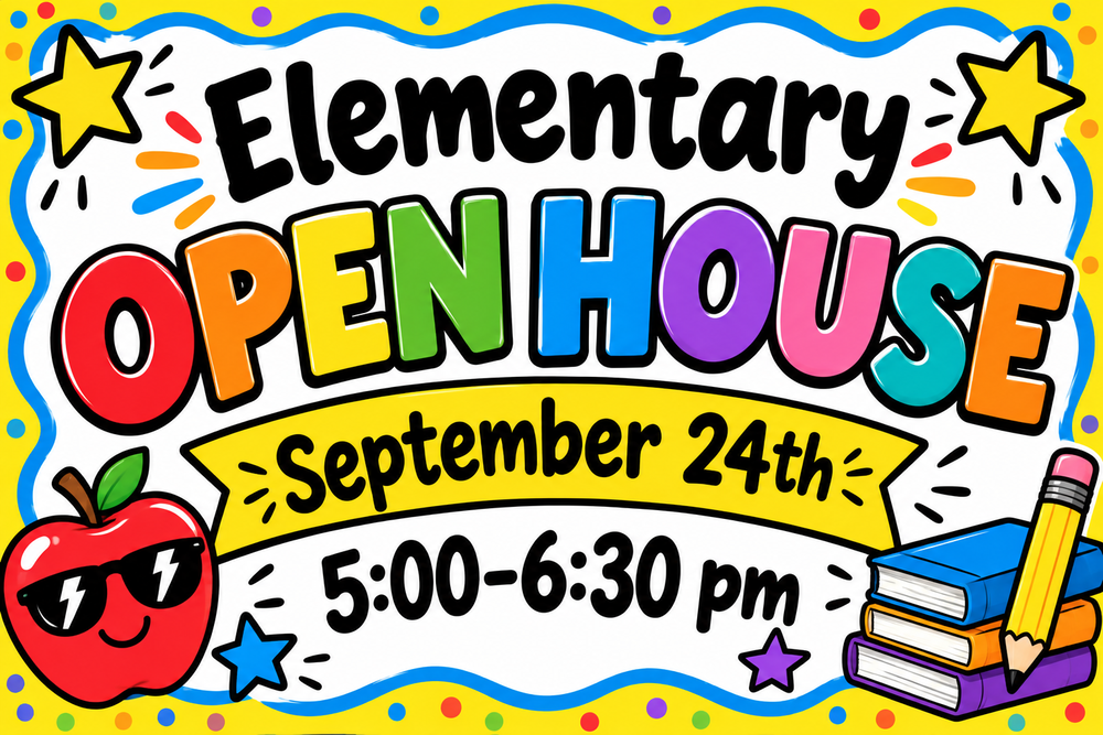 Elementary Open House Graphic