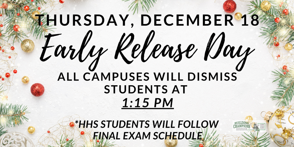 Early Release Day graphic
