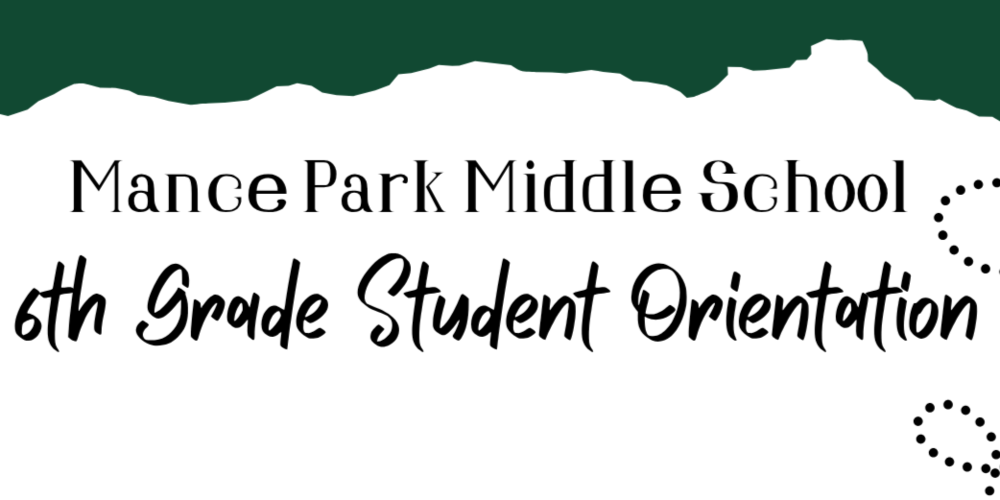 orientation for 6th grade only