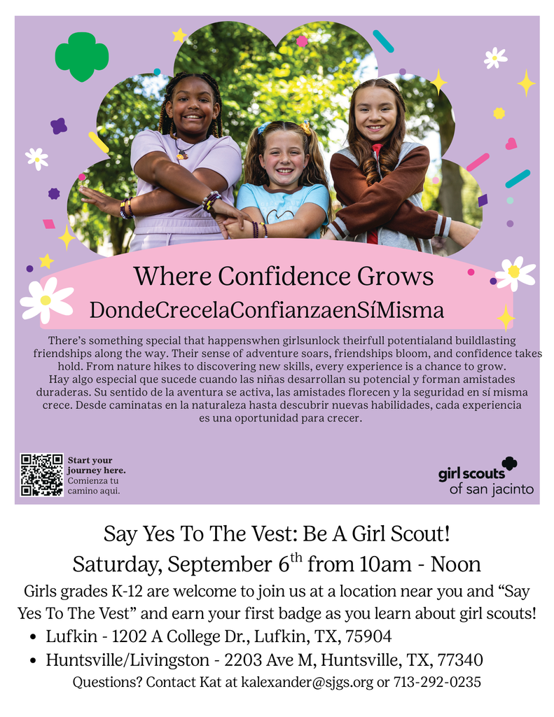 girl scout flyer fall 2025