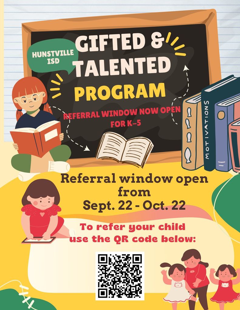 Gifted and Talented Referral Flyer