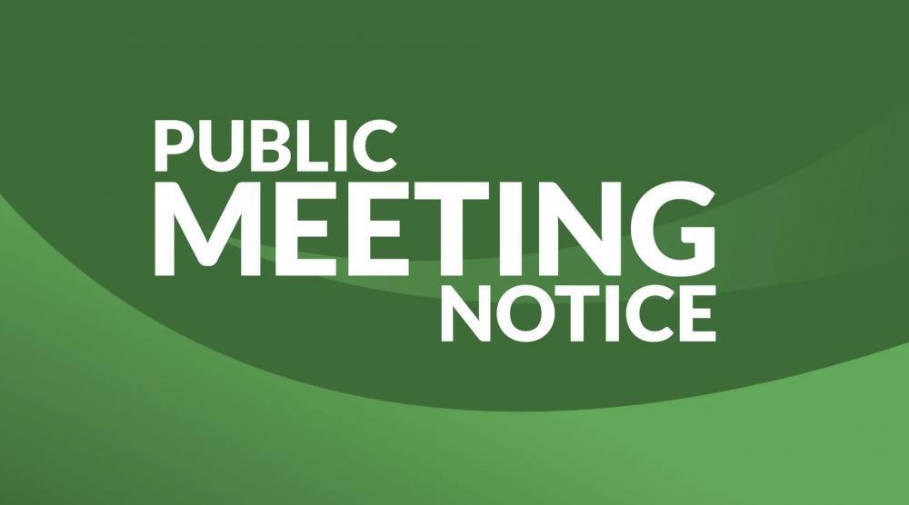 Public Meeting Notice