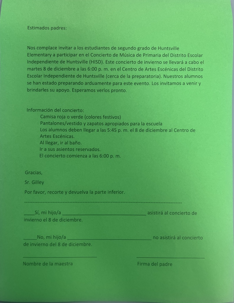 Music showcase SPANISH