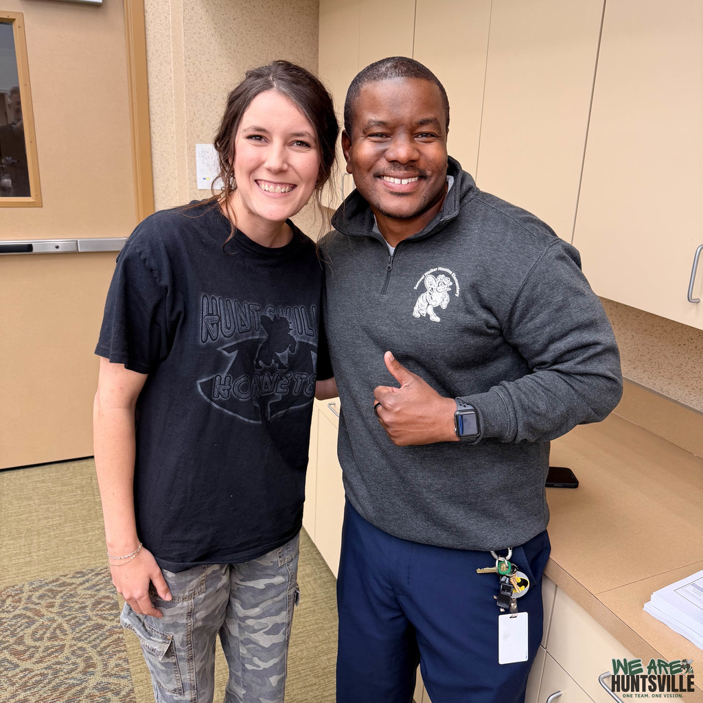 Two employees taking a break