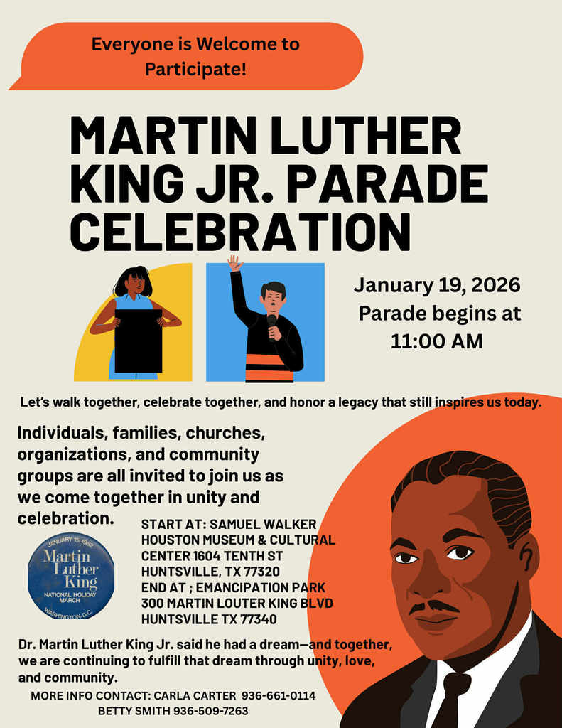 Community Item of Interest- Parade Celebration for Dr. King Day