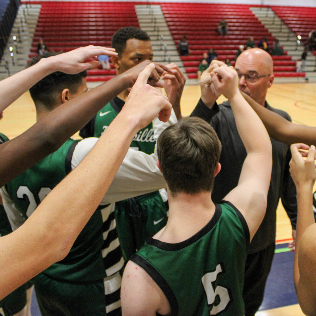 Coming in the huddle 