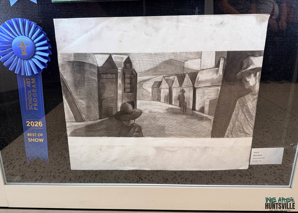 Black and White pencil drawing- best in show