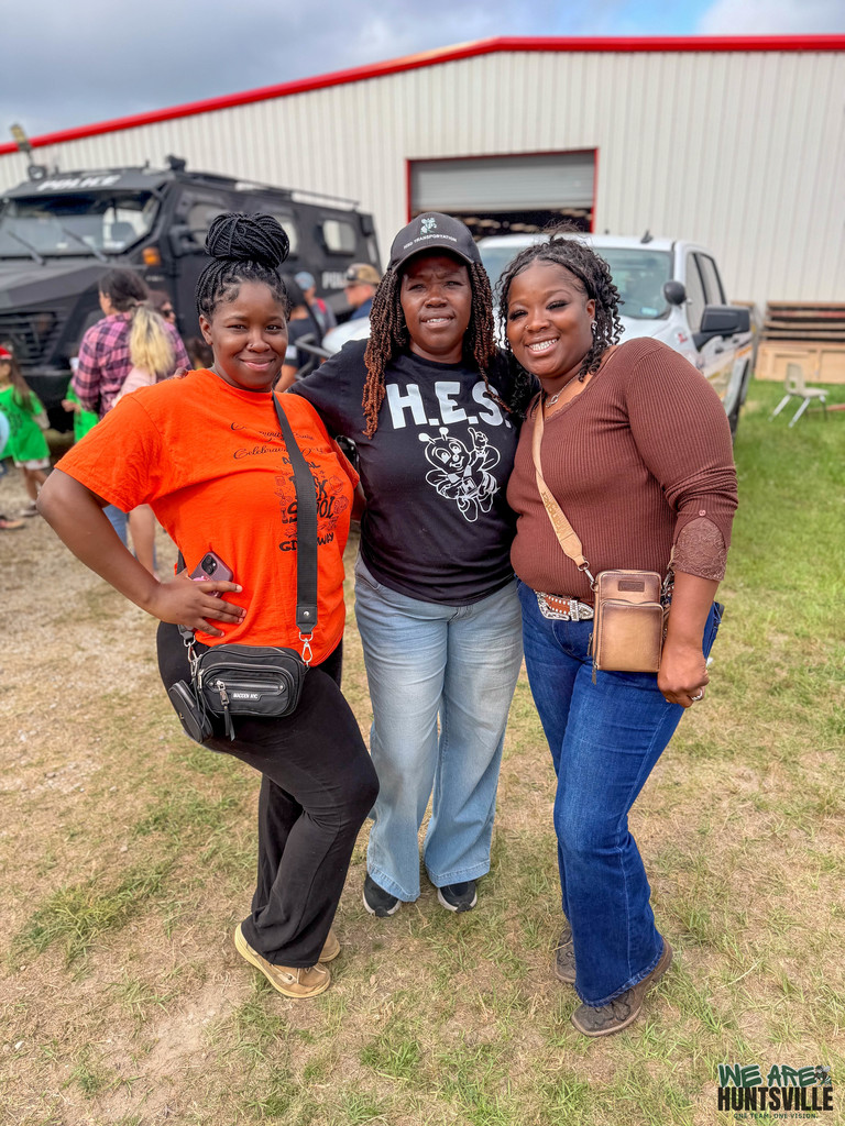 mom and her two adult daughters