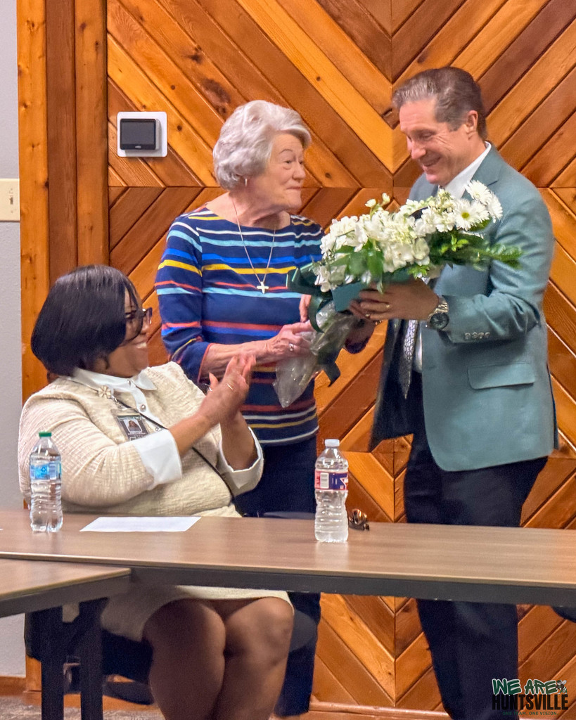 dr sheppard receives flowers