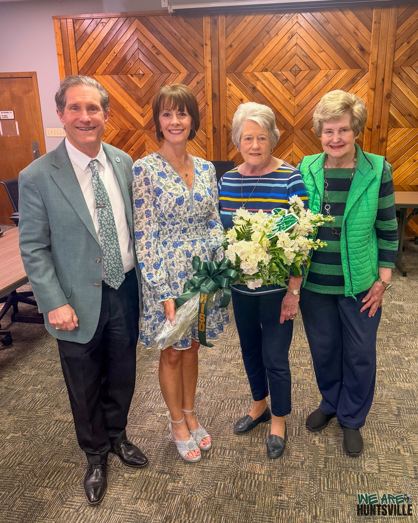 Dr. Sheppard and Donna Sheppard with the POP committee