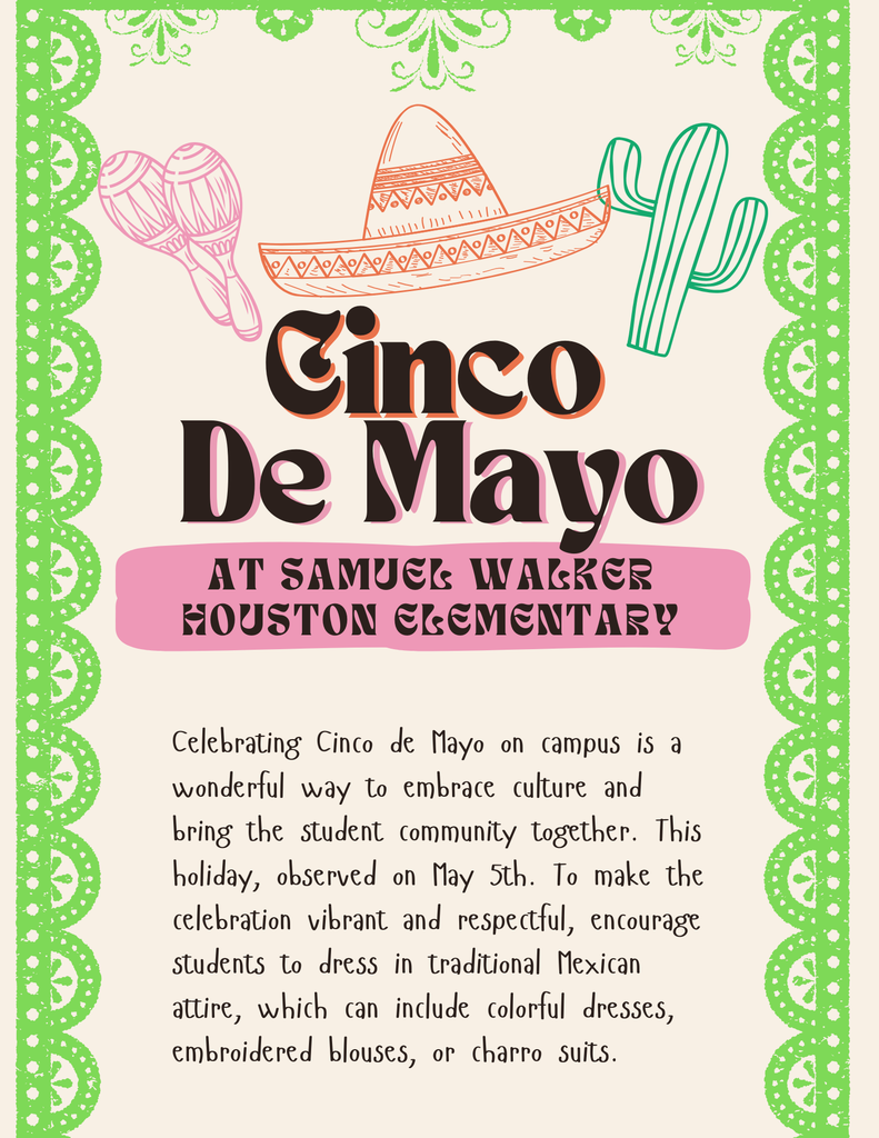 Join us as we celebrate Cinco De Mayo!
