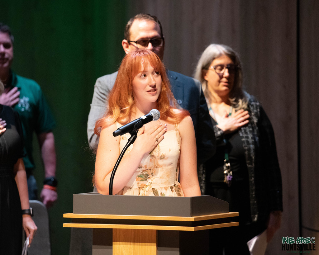 Student leads pledge