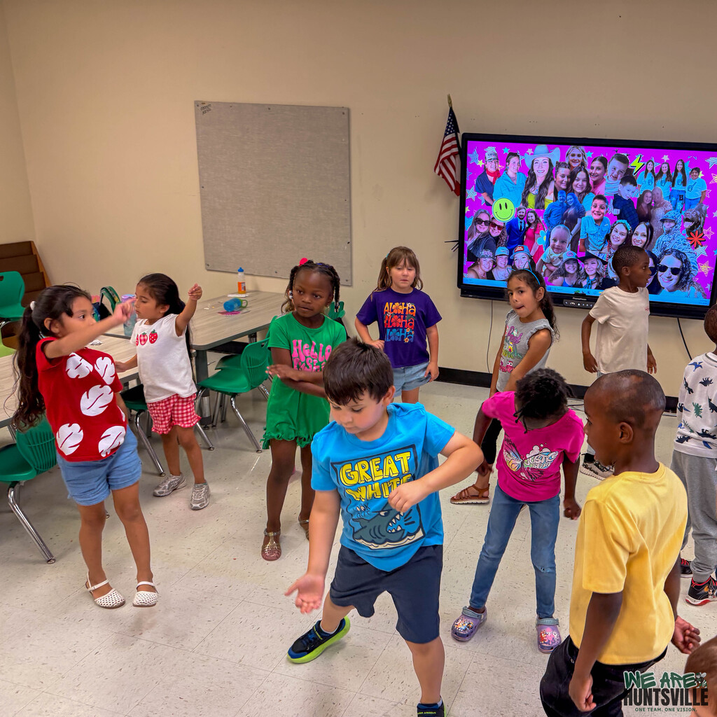 Elementary School dance party