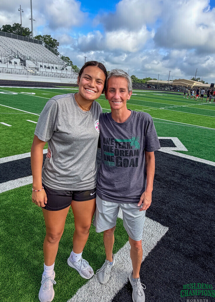 Coach and student