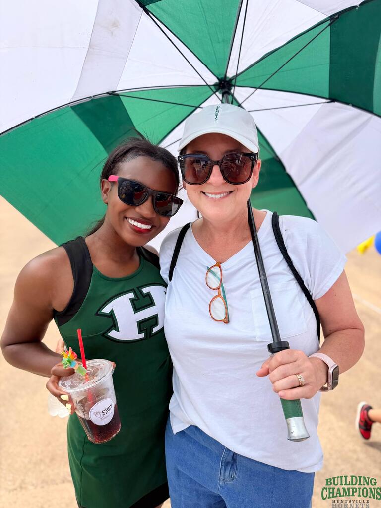 cheer coach and cheer leader