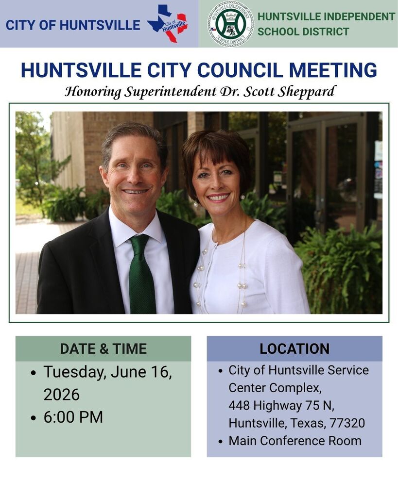 Huntsville City Council Meeting Honoring Dr. Sheppard