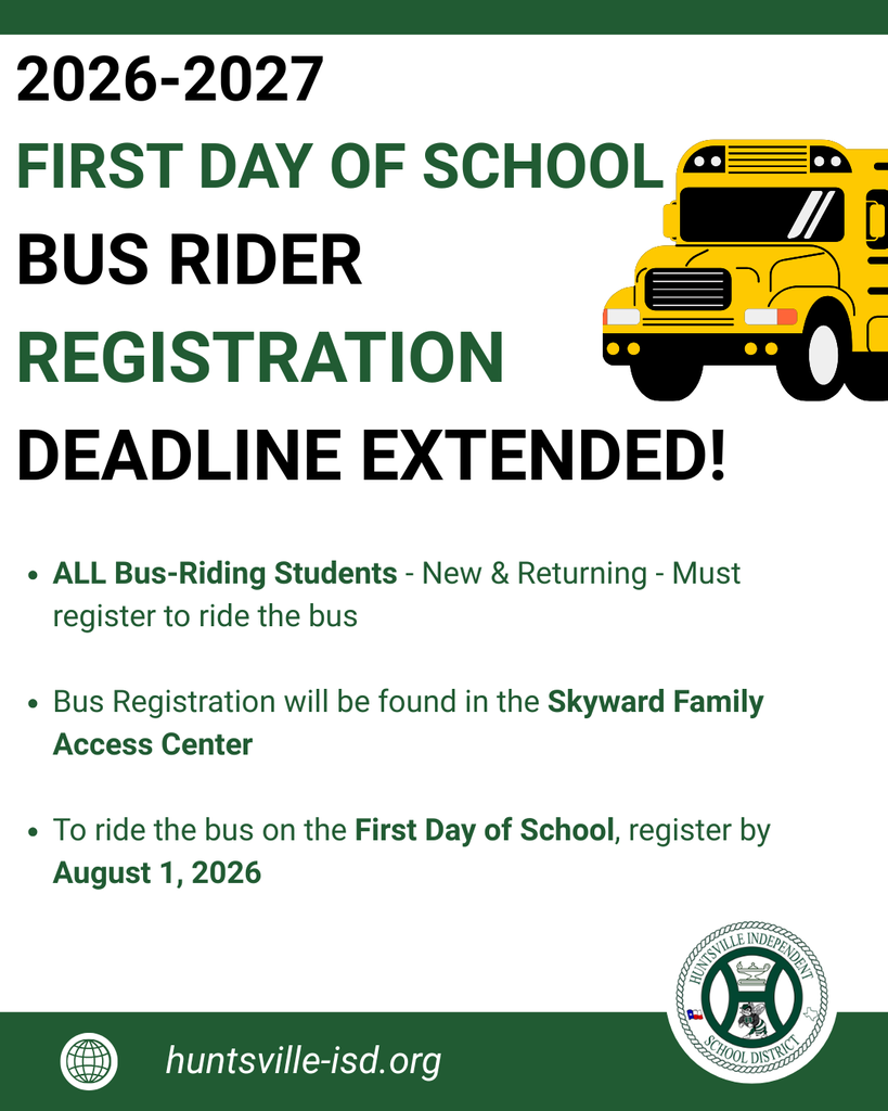 Bus Registration Deadline Extended