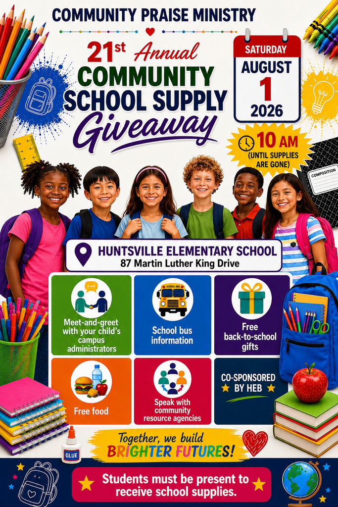 Community School Supply Giveaway