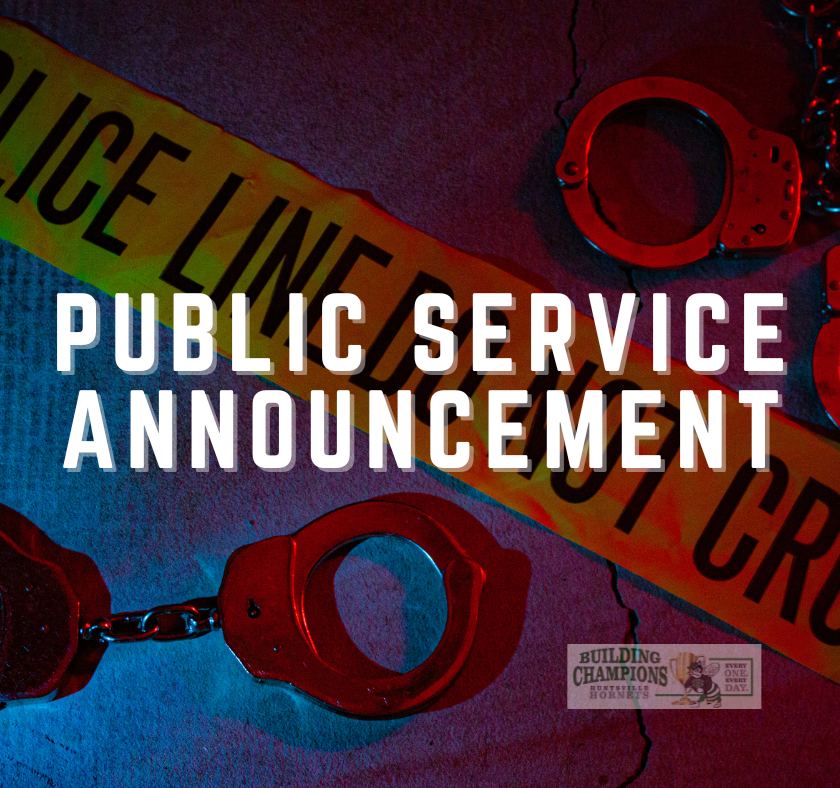 public service announcement graphic