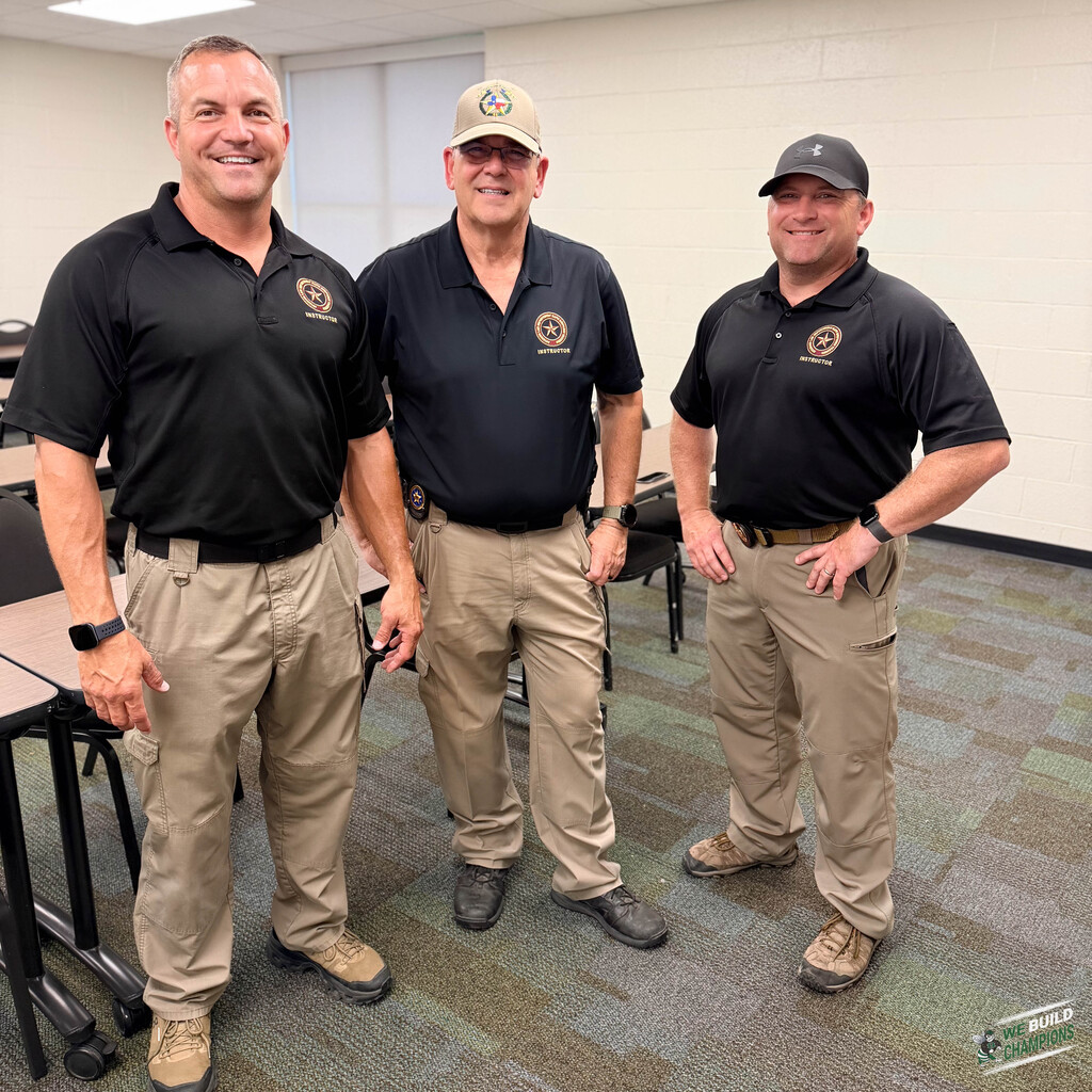 Instructors after the training
