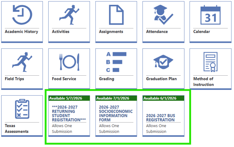 Required Forms