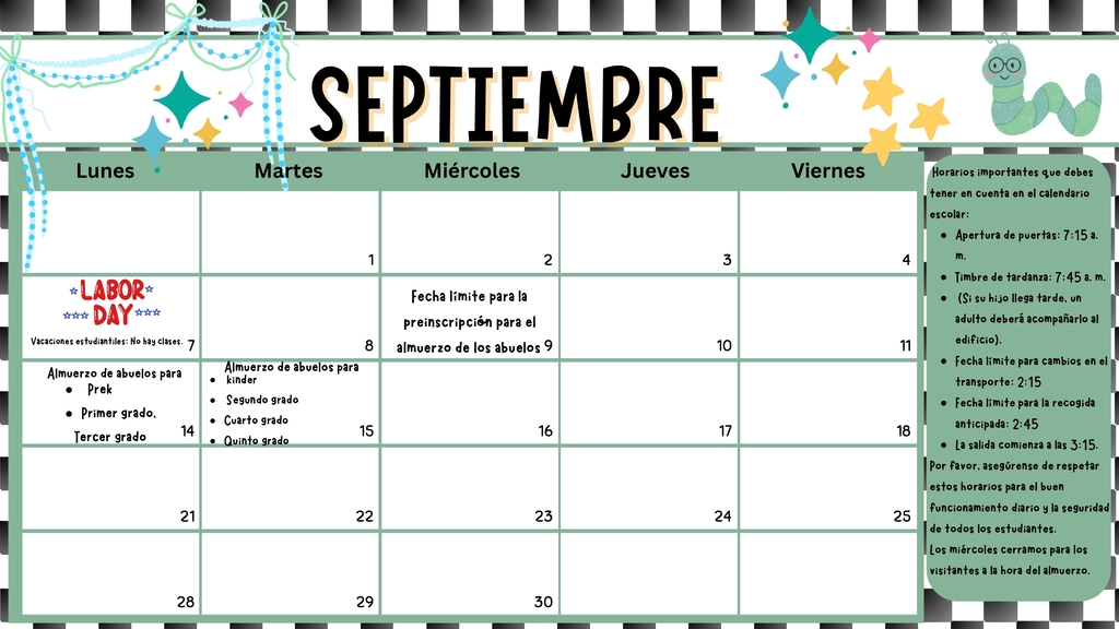 September Events